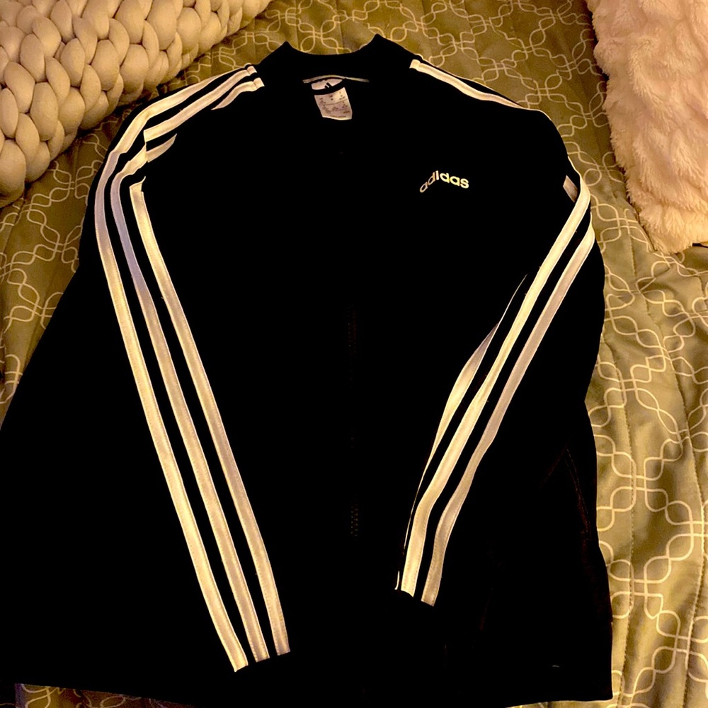 Adidas zip up sweatshirt. Size M.